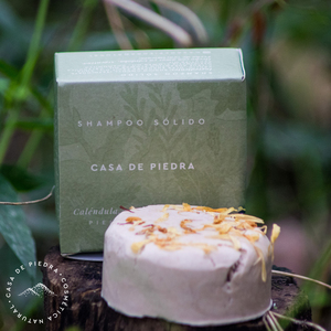 Shampoo sólido Calendula. Casa de Piedra
