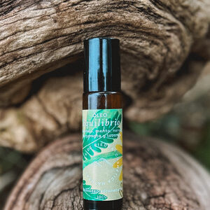 Perfume óleo equilibrio. Casa de piedra